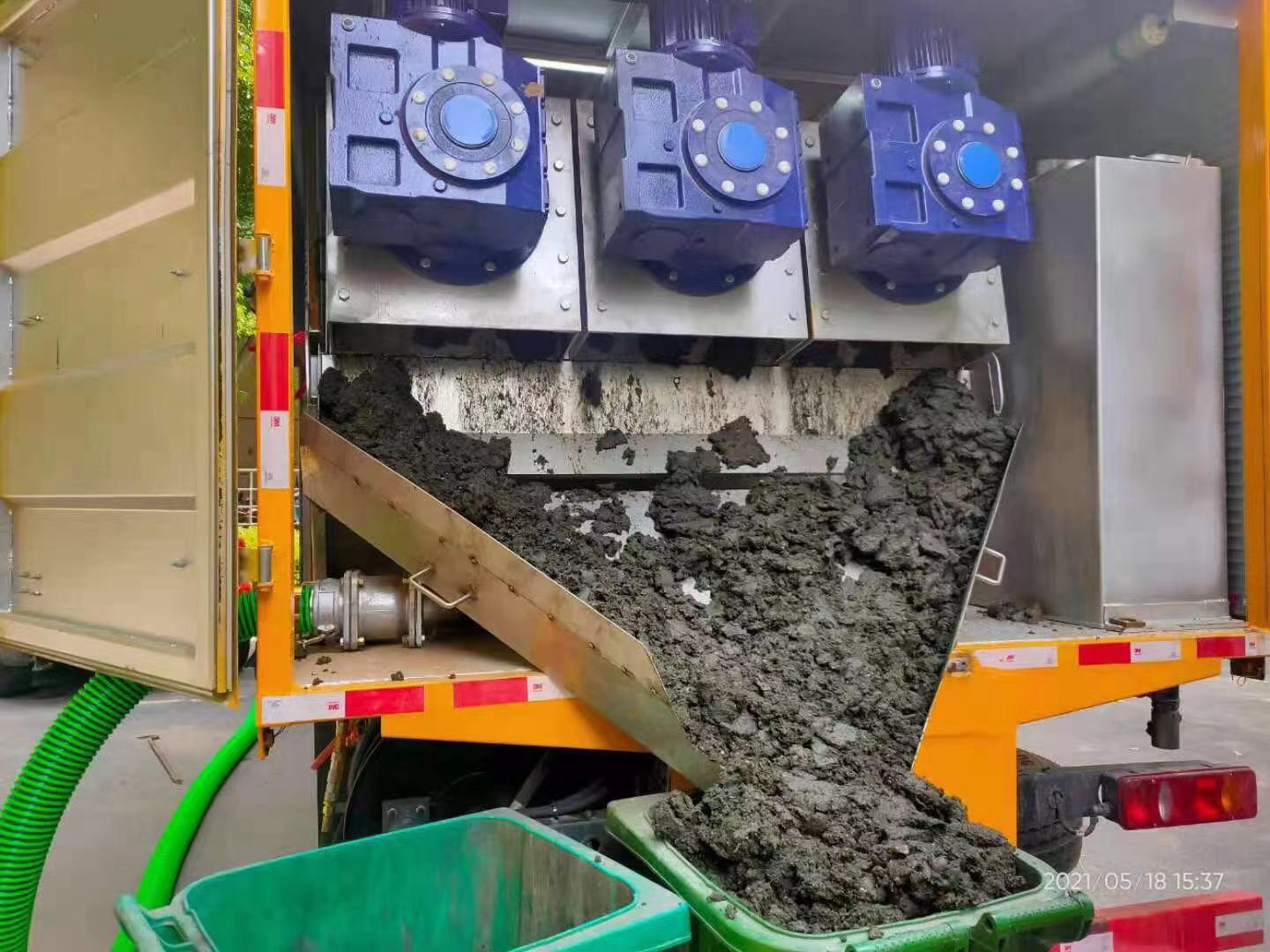 松阳化粪池清掏城市维护站-泥浆净化干湿分离处理